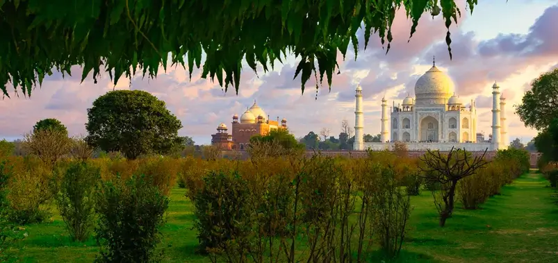 3. Visit Mehtab Bagh at Sunset
